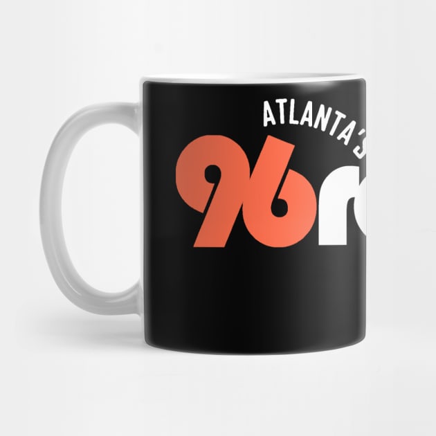 WKLS 96 Rock Atlanta Curved Text by RetroZest